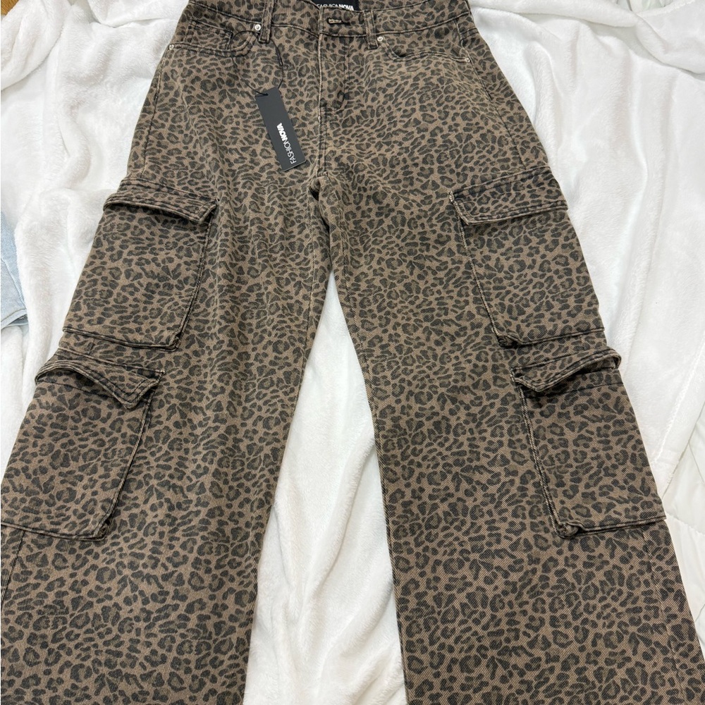 Fashion Nova Animal Print Pants
